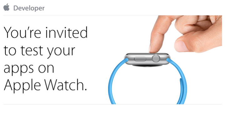 apple watch developer invite